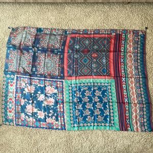 Johnny Was San Jose Scarf 100% Silk